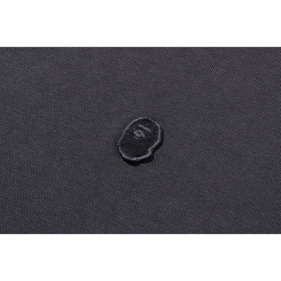 베이프 가먼트 다이 원포인트 릴렉스핏 크루넥 스웨트 셔츠 4컬러 1L80113307