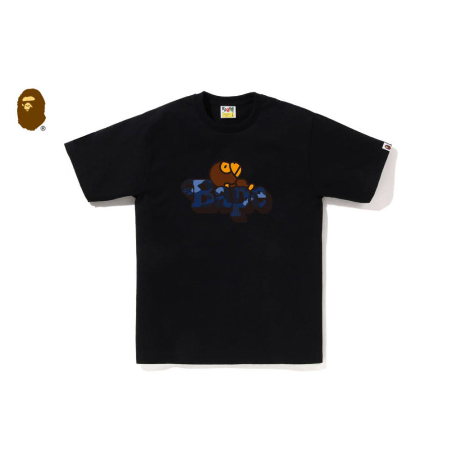 베이프 컬러 카모 마일로 온 베이프 티셔츠 6컬러 2L80110005