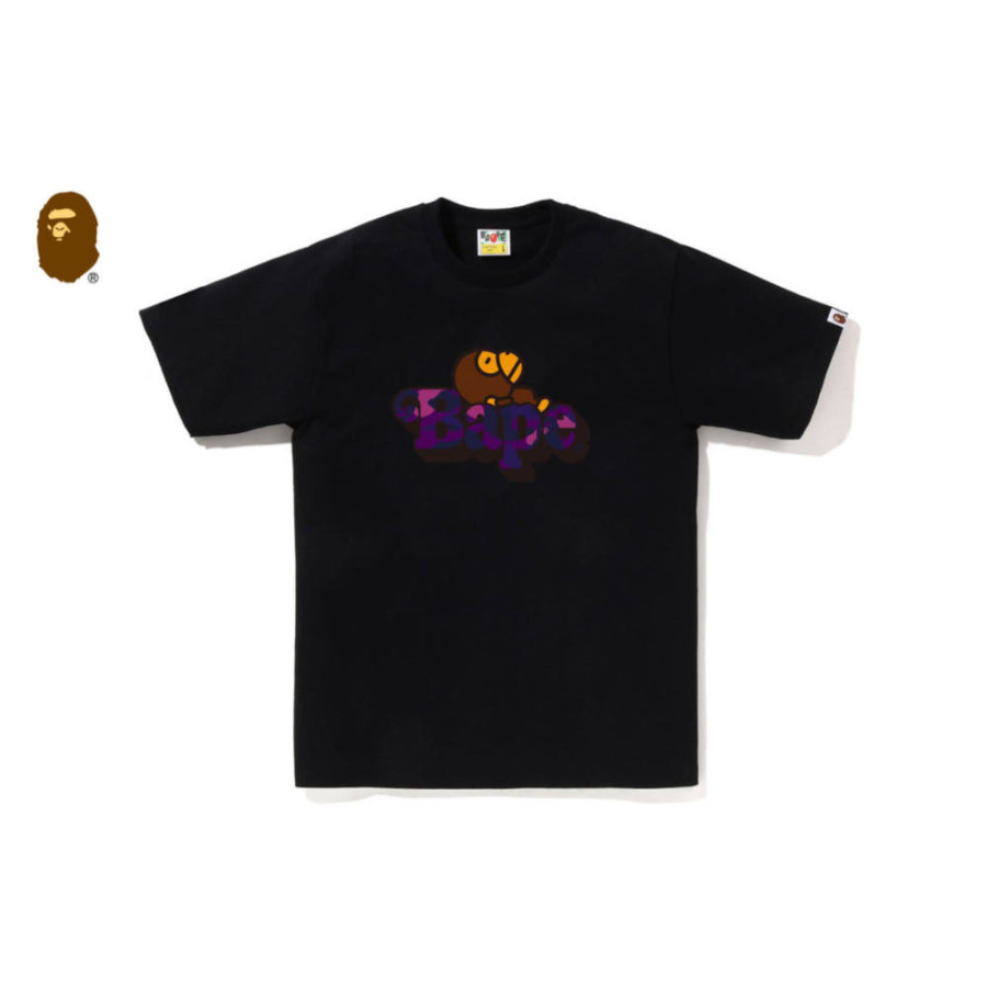 베이프 컬러 카모 마일로 온 베이프 티셔츠 6컬러 2L80110005