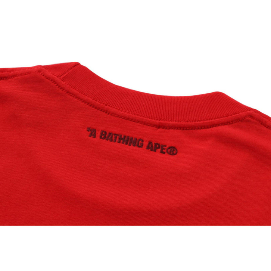 베이프 베이씽 에이프 로고 릴렉스 핏 티셔츠 2컬러 1L80110303