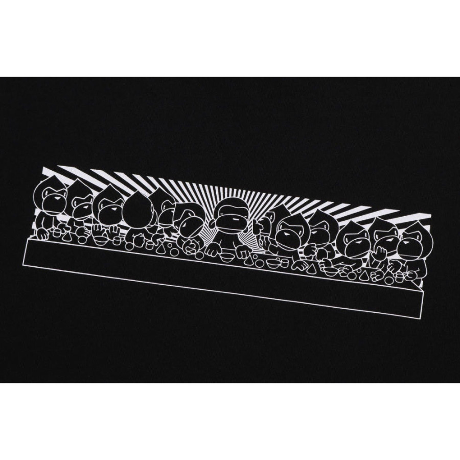 베이프 베이비 마일로 그래픽 릴렉스 핏 티셔츠 3컬러 2L80110302