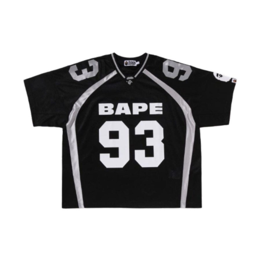 베이프 라임 카모 잭쿼드 릴렉스 핏 풋볼 저지 2컬러 1L80109312