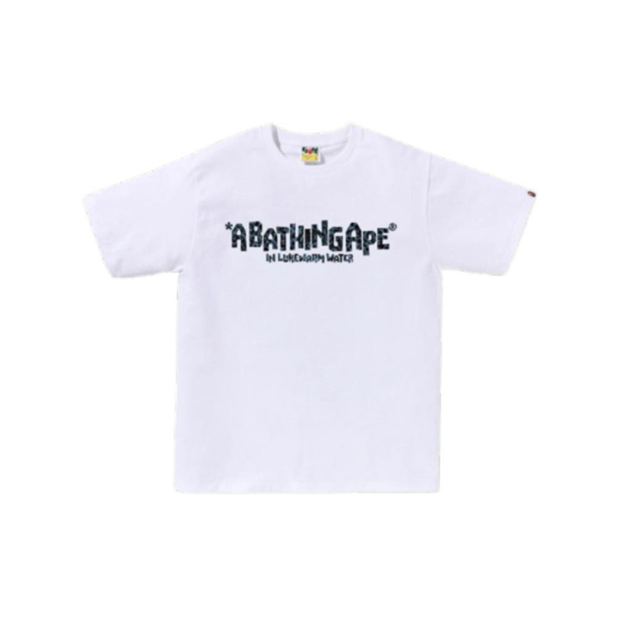 베이프 와일드 레오파드 패턴 프리머티브 로고 티셔츠 3컬러 1L80110043