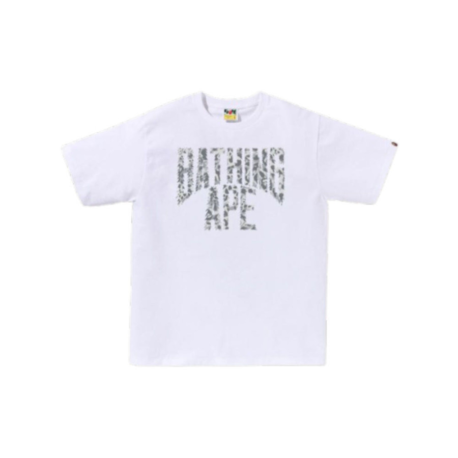 베이프 와일드 레오파드 패턴 NYC 로고 티셔츠 6컬러 1L80110040