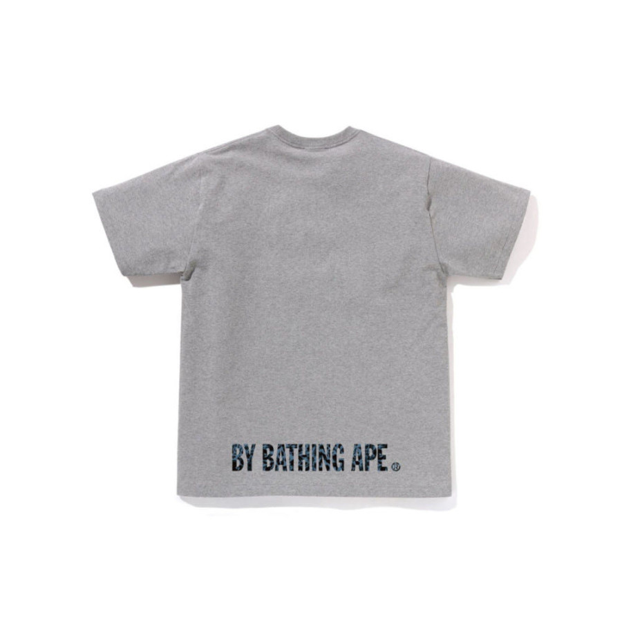 베이프 와일드 레오파드 패턴 에이프 페이스 스타 티셔츠 3컬러 1L80110042