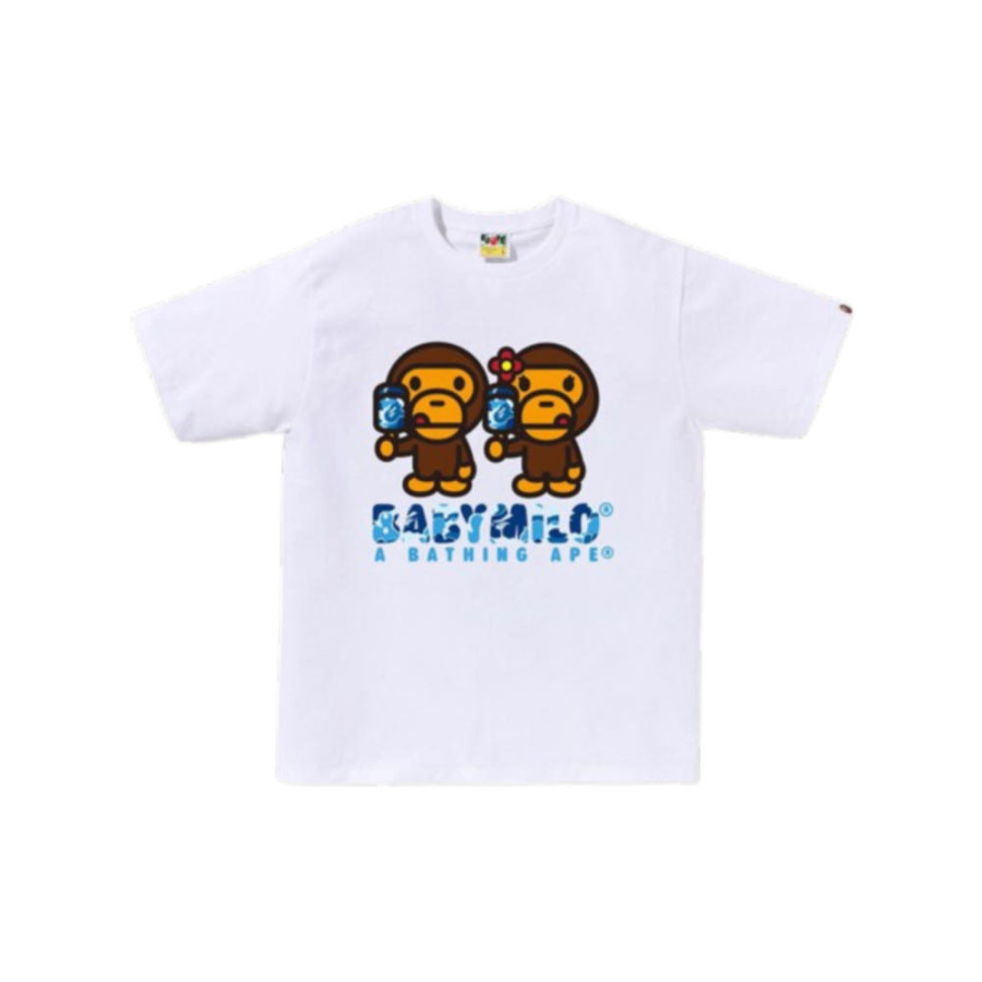 베이프 ABC 카모 베이비 마일로 아이스 팝 썸머 반팔티 2컬러 2L72110009