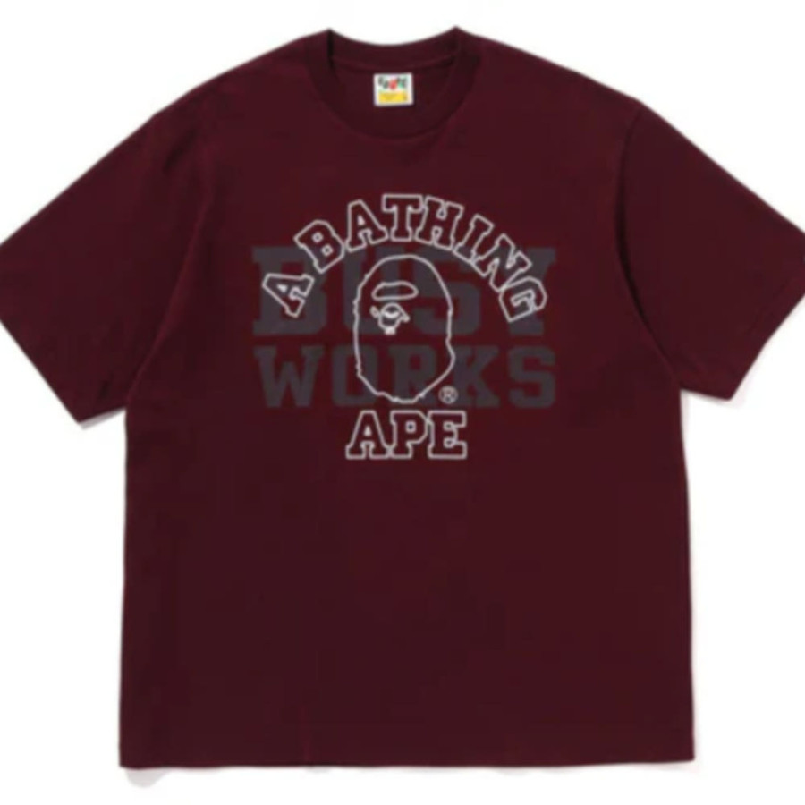 베이프 칼리지 릴렉스핏 티셔츠1 3컬러 1L80110328