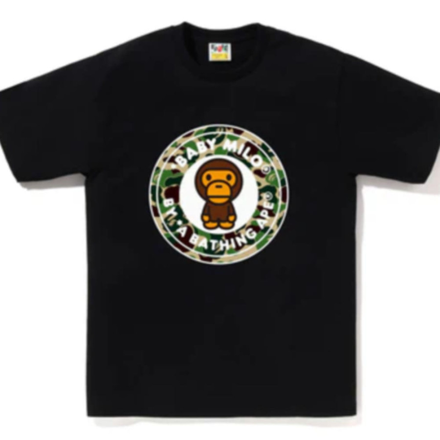 베이프 ABC 카모 마일로 비지 워크 티셔츠 6컬러 2L80110003