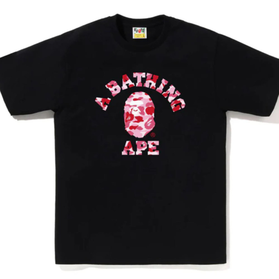 베이프 ABC 카모 칼리지 티셔츠 6컬러 1L80110005