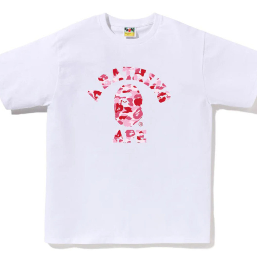 베이프 ABC 카모 칼리지 티셔츠 6컬러 1L80110005