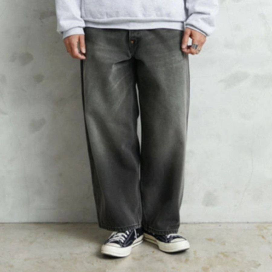 리 LEE 슈퍼사이즈 카우보이 데님 와이드 빅실루엣 팬츠 2컬러 LM4713