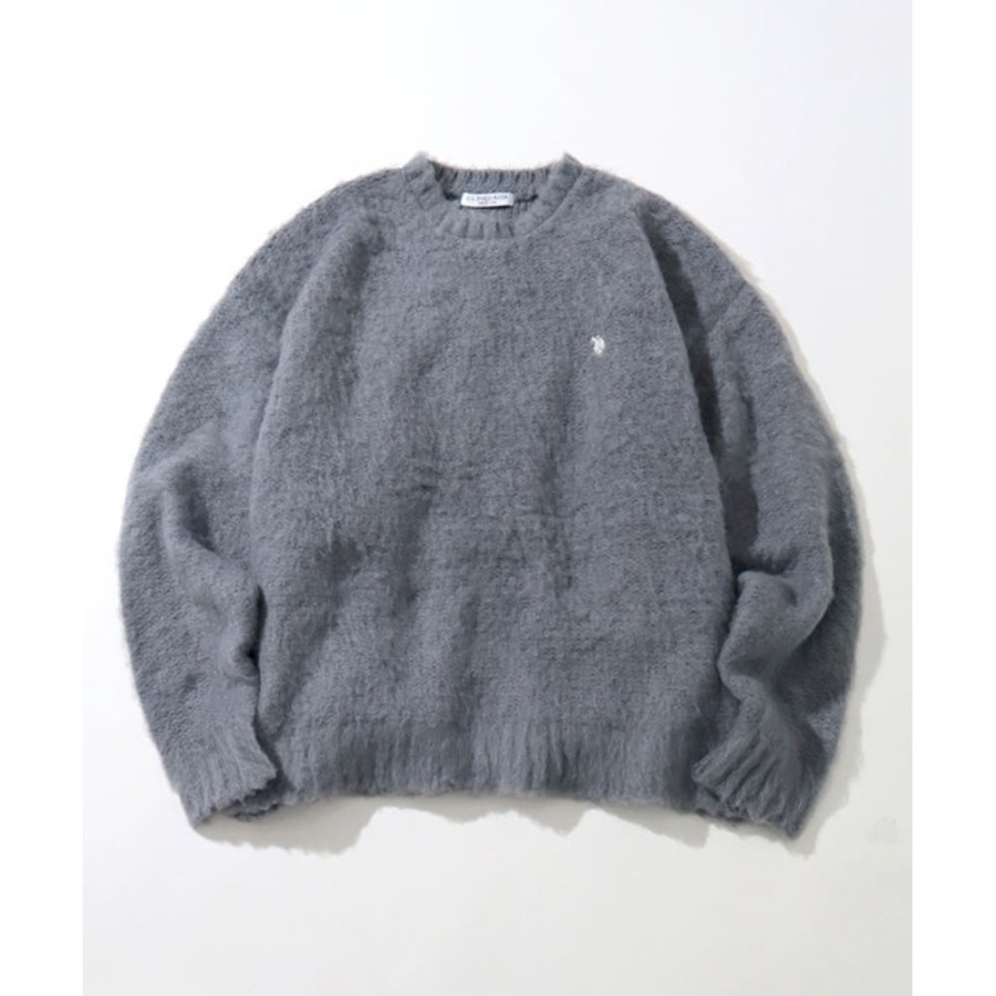 U.S. POLO ASSN. 유에스폴로에센 별주 자수 로고 크루넥 스웨터 6컬러 PLM53431CO 100379500