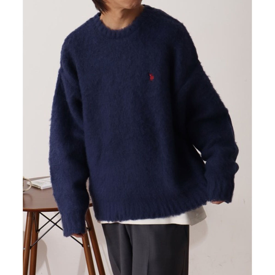 U.S. POLO ASSN. 유에스폴로에센 별주 자수 로고 크루넥 스웨터 6컬러 PLM53431CO 100379500