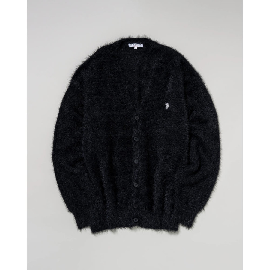 U.S. POLO ASSN. 유에스폴로에센 페더 가디건 더블 호스맨 자수 5컬러 PLM53401