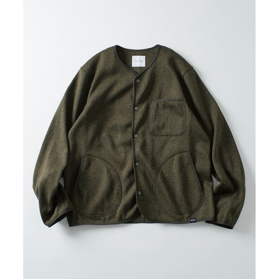 프릭스스토어 릴렉스 핏 니트 플리스 가디건 4컬러 1035248900828