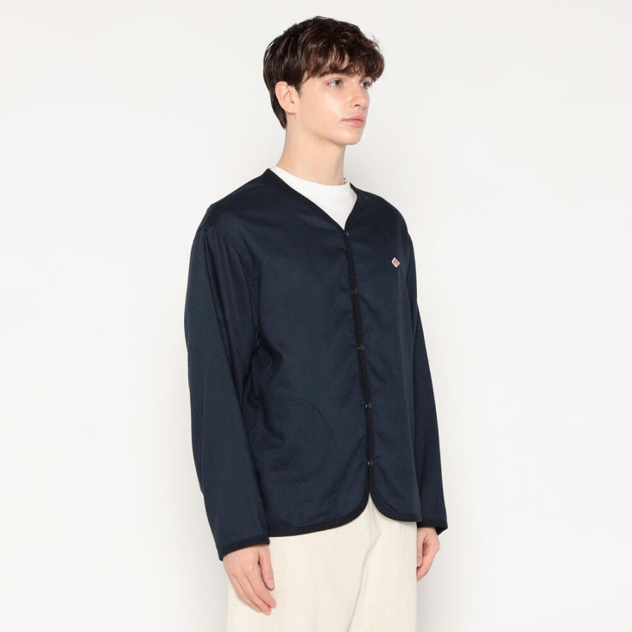 단톤 린넨 폴리에스터 천 가디건 셔츠 3컬러 DT-B0350 LIP DNB251M104-0021