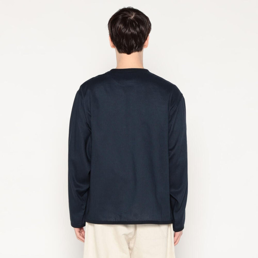 단톤 린넨 폴리에스터 천 가디건 셔츠 3컬러 DT-B0350 LIP DNB251M104-0021