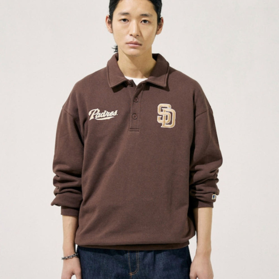 프릭스스토어 MLB 폴로 칼라 스웨트 4컬러 1023248903117