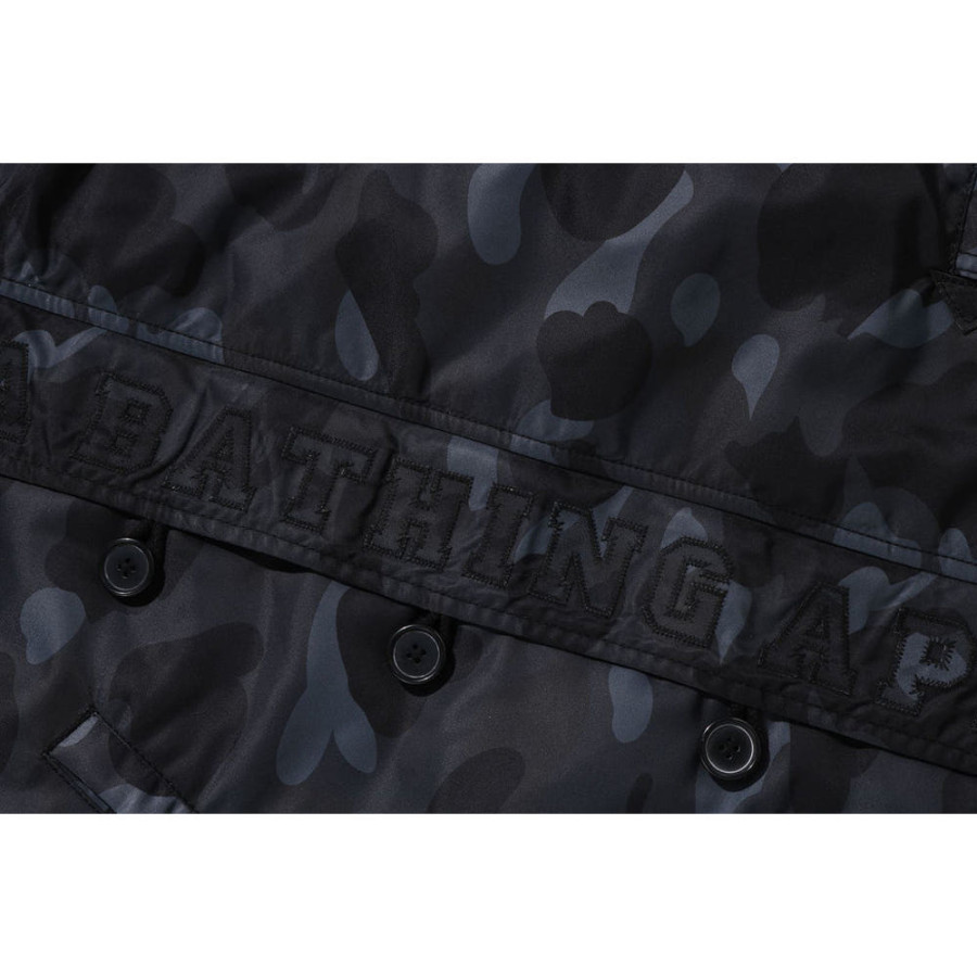 베이프 컬러 카모 N-3B 패딩 자켓 블랙 1L80141311