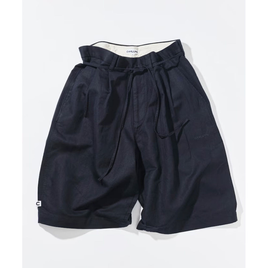 프릭스스토어 카우람 코튼 린넨 투턱 치노 쇼츠 팬츠 2컬러 1044390900018