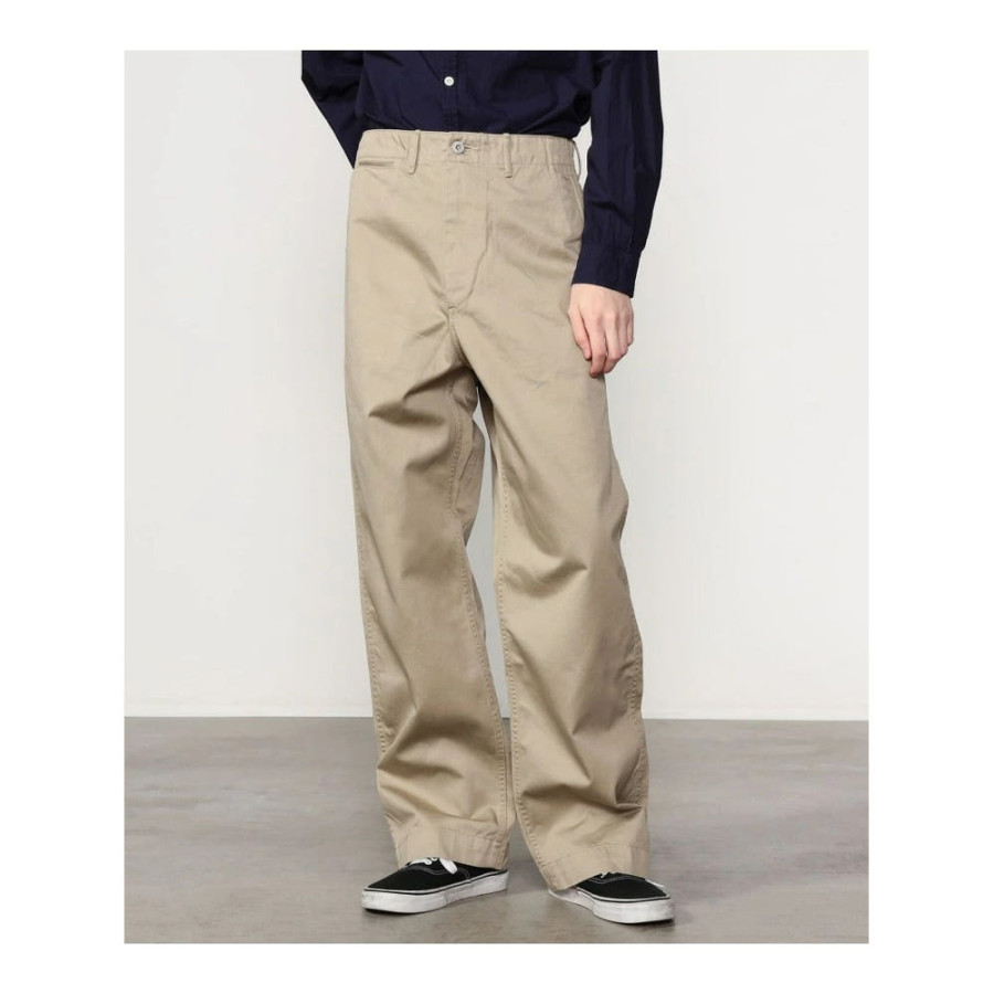 비샵 버즈릭슨 별주 코튼 밀리터리 치노 1942 모델 남성 팬츠 카키 RG9971