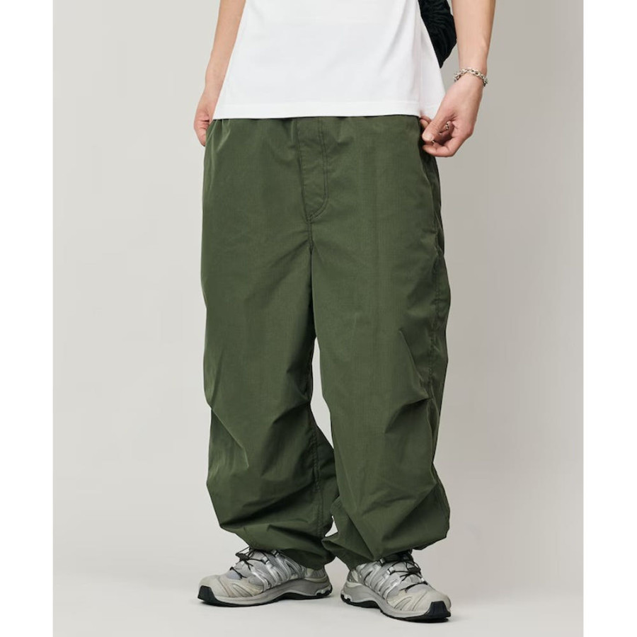 프릭스스토어 퀵 드라이 패브릭 와이드 실루엣 폴리립크로스 밀리터리 서커스 팬츠 4컬러 1243248900603