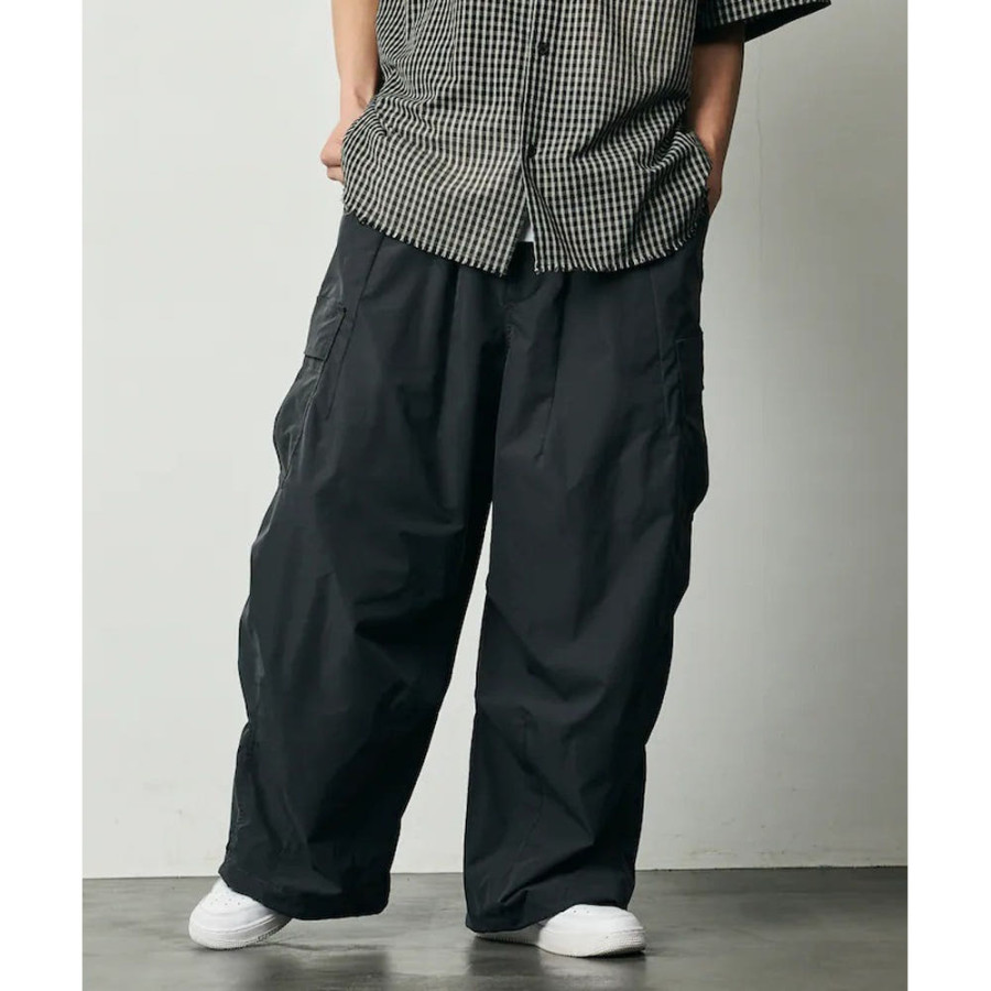 프릭스스토어 퀵 드라이 패브릭 와이드 실루엣 폴리립크로스 카고 팬츠 4컬러 1243248900604