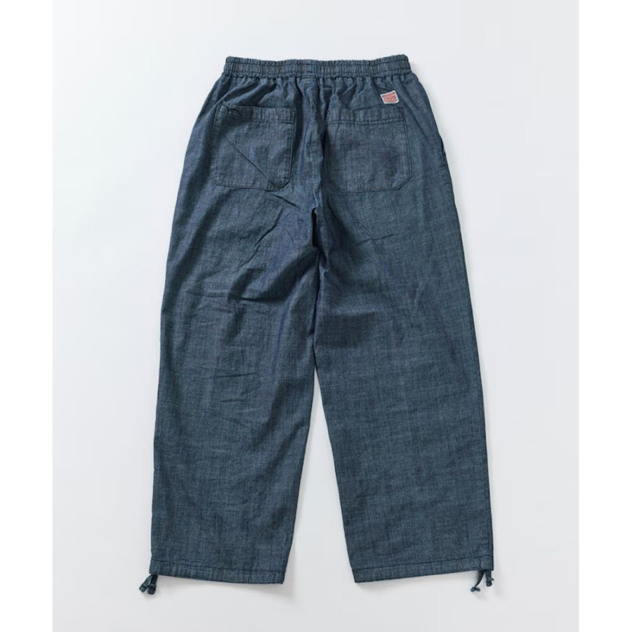 프릭스스토어 힌슨 별주 샴브레이 릴랙스핏 이지 팬츠 2컬러 1043233600054