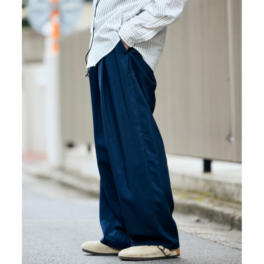 프릭스스토어 에어라이드 와이드 실루엣 포켓터블 턱 슬랙스 팬츠 4컬러 1243248900602