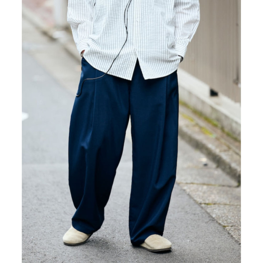 프릭스스토어 에어라이드 와이드 실루엣 포켓터블 턱 슬랙스 팬츠 4컬러 1243248900602