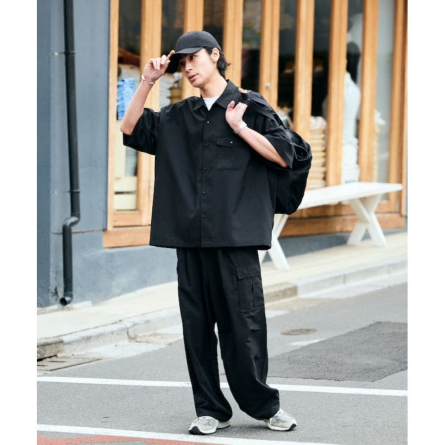 프릭스스토어 에어라이드 와이드 실루엣 포켓터블 이지 카고 팬츠 3컬러 1241248900173