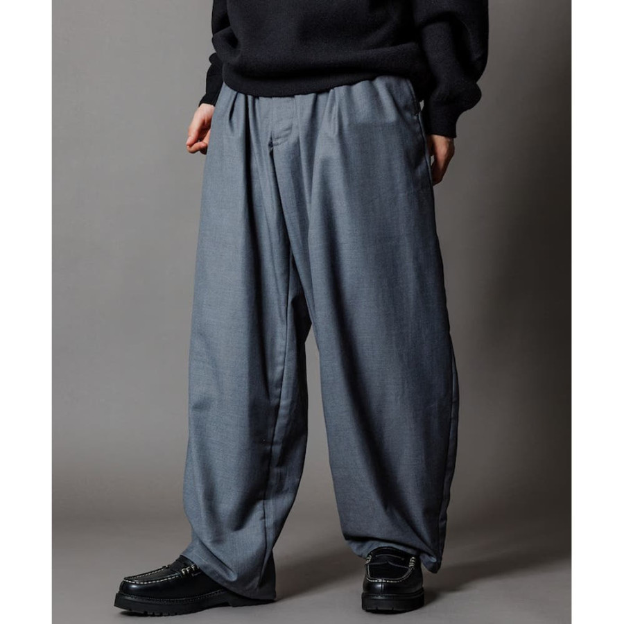 프릭스스토어 와이드 실루엣 배럴 레그 슬랙스 팬츠 4컬러 1243248900593