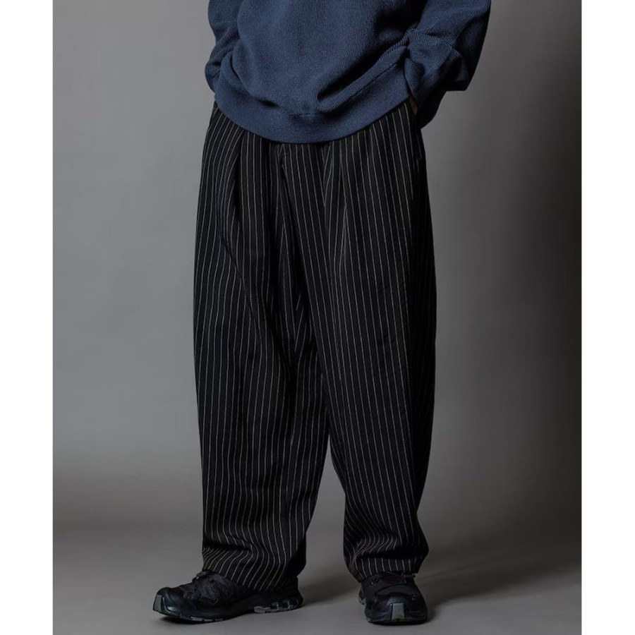 프릭스스토어 와이드 실루엣 배럴 레그 슬랙스 팬츠 4컬러 1243248900593