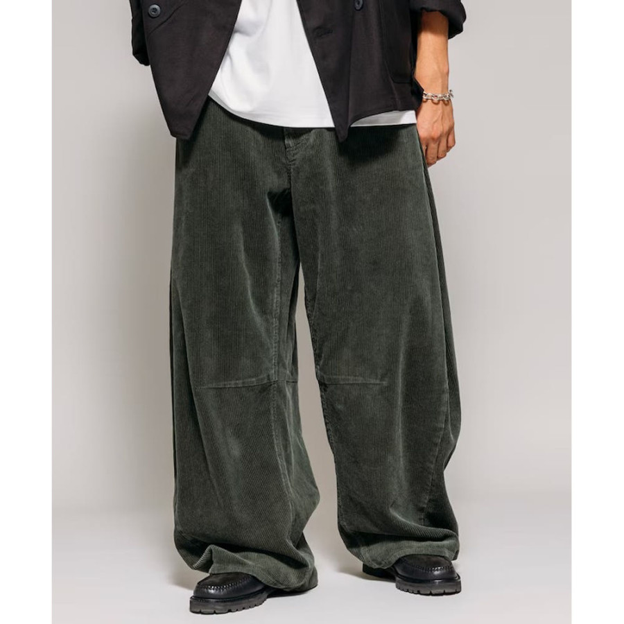 프릭스스토어 와이드 실루엣 원워시 커브 코듀로이팬츠 4컬러 1043248901205