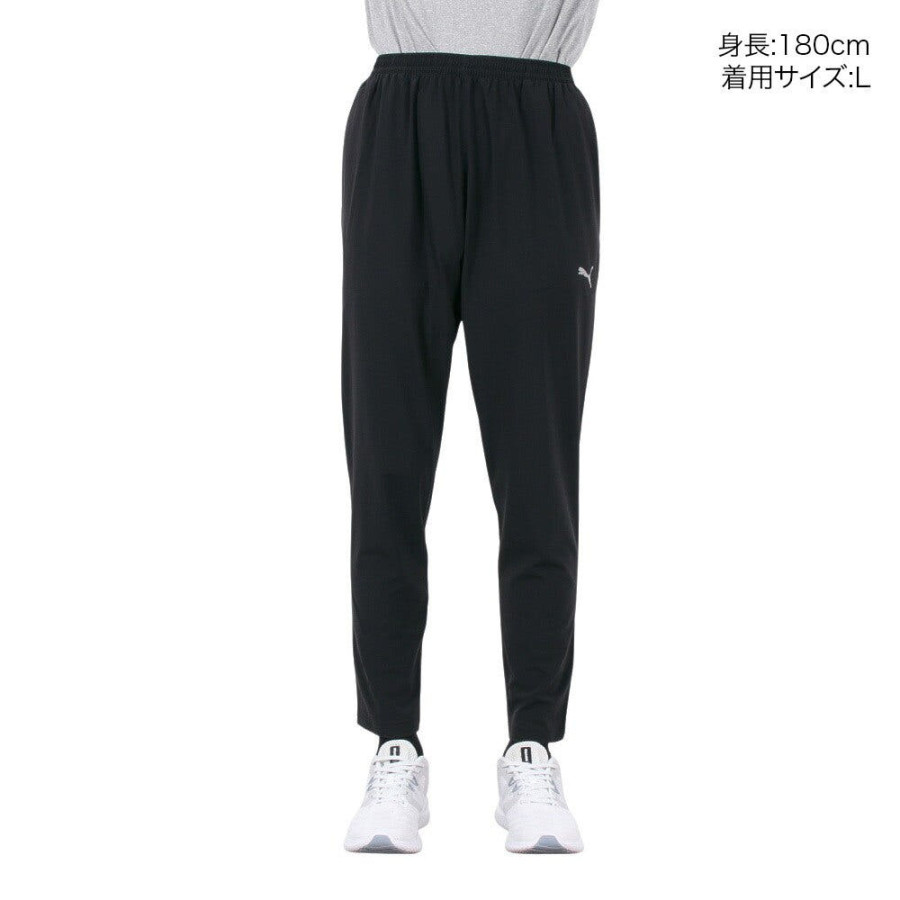 푸마 런 VELOCITY 테이퍼드 팬츠 블랙 527254 01 BLK