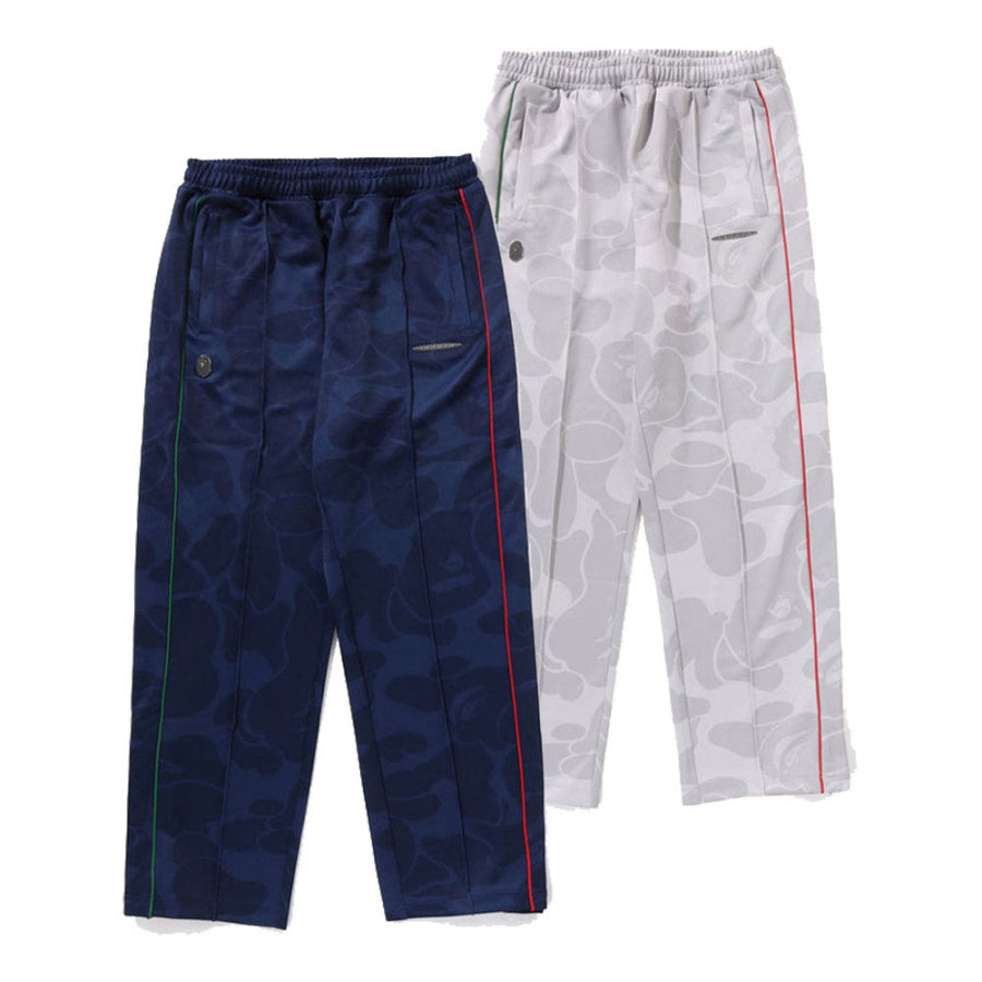 베이프 X 파가니 솔리드 카모 로고 릴랙스 핏 트랙 팬츠 2컬러 1L23152903