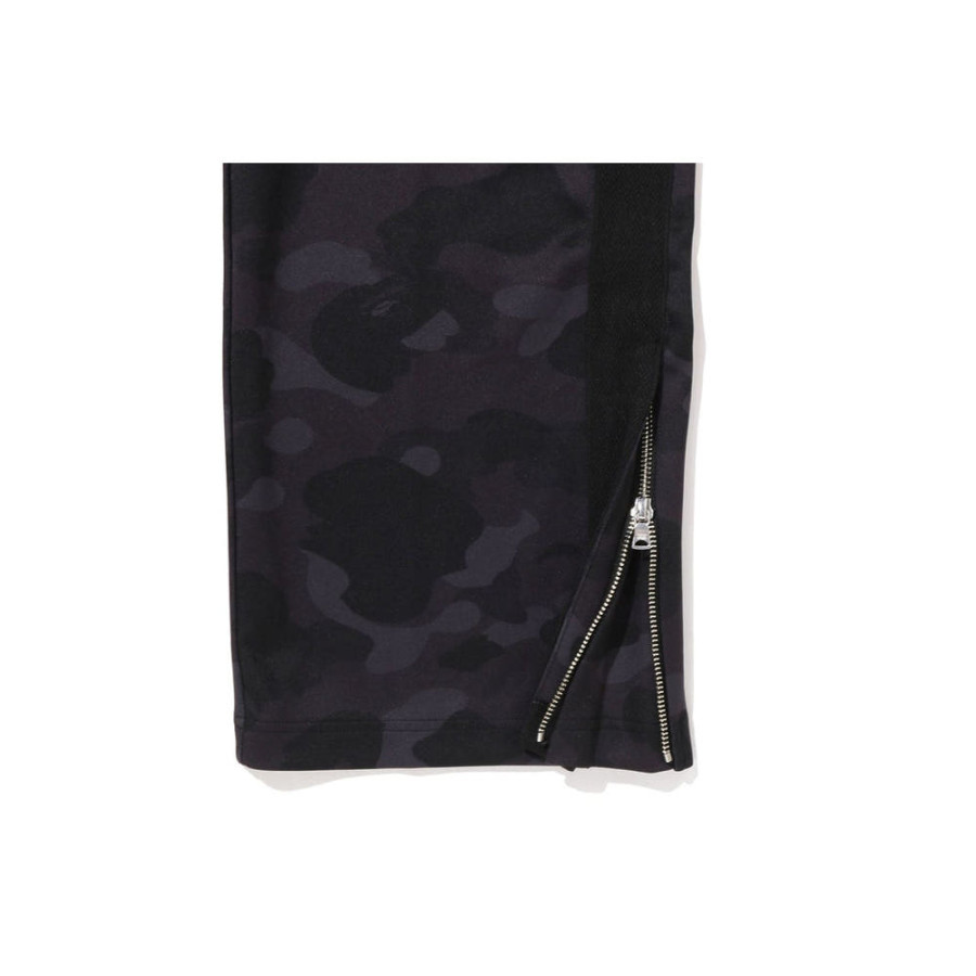 베이프 컬러 카모 메탈 로고 릴렉스 핏 트랙 스웨트 팬츠 3컬러 1L80152315