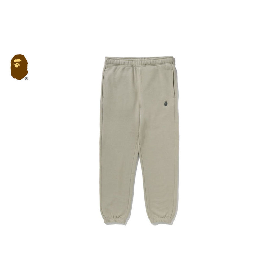 베이프 원포인트 레귤러핏 스웨트팬츠 4컬러 1L80152319