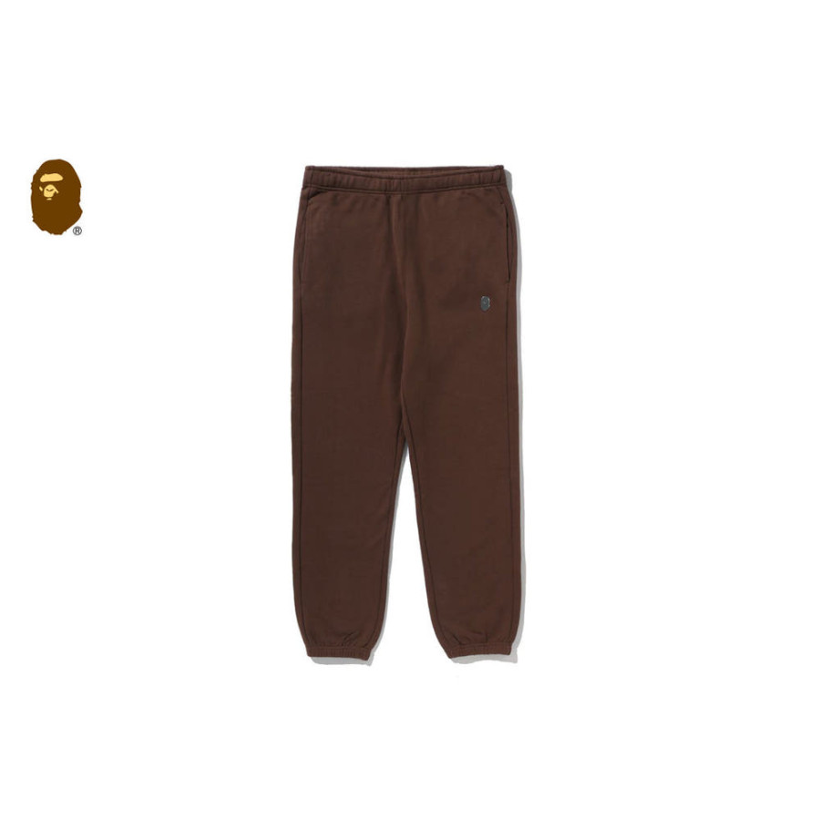 베이프 원포인트 레귤러핏 스웨트팬츠 4컬러 1L80152319