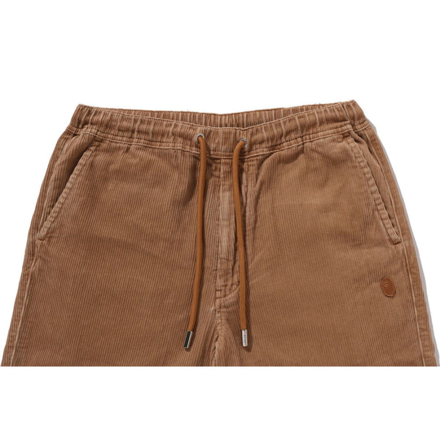 베이프 원포인트 헤비 웨스트 코듀로이 릴렉스핏 이지 팬츠 2컬러 1L80152311