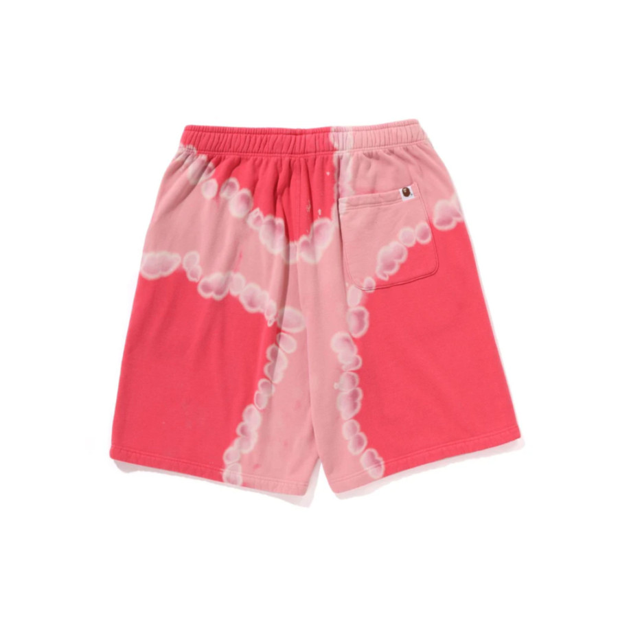 베이프 핸드 다이 릴렉스핏 스웻쇼츠 3컬러 1L30153005