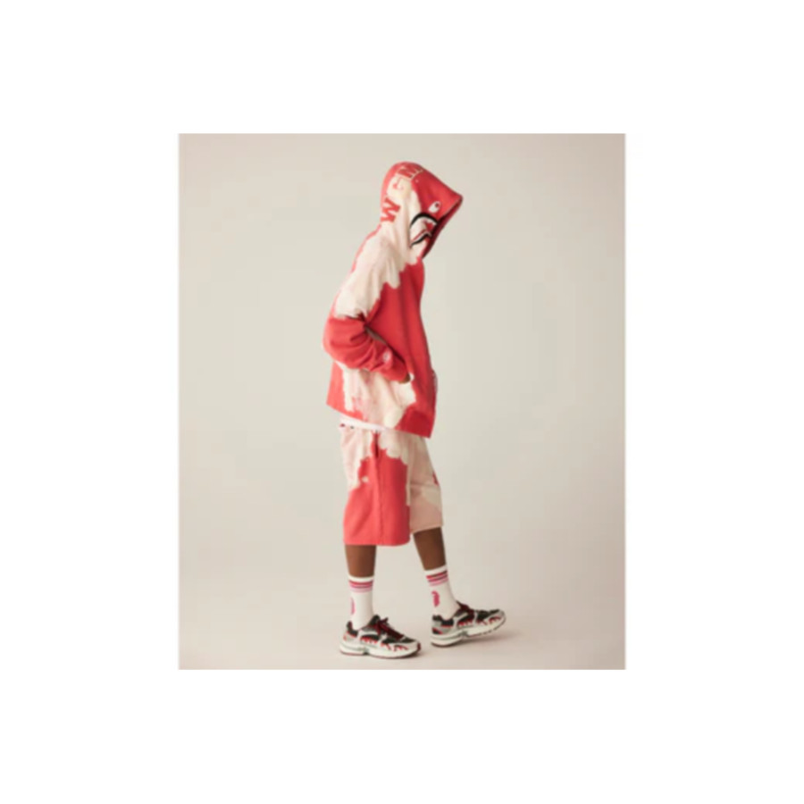 베이프 핸드 다이 릴렉스핏 스웻쇼츠 3컬러 1L30153005