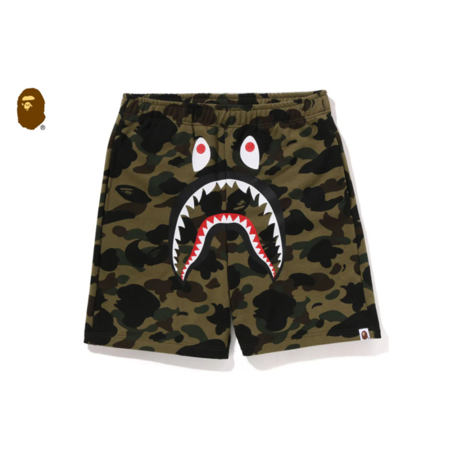 베이프 1ST 카모 샤크 레귤러 핏 스웻쇼츠 3컬러 1L30153009