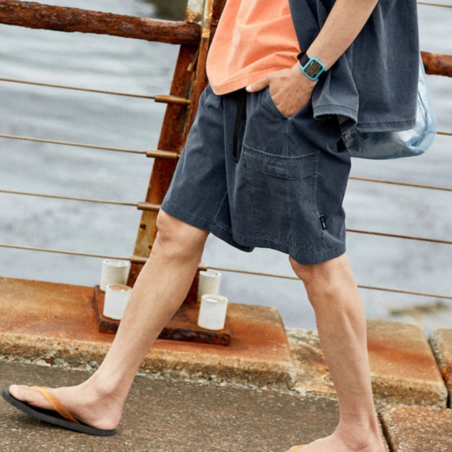 프릭스스토어 AIR TECH BREATH 메쉬 피그먼트 가공 웰빙벨트 카고 반바지 3컬러 1044248900387