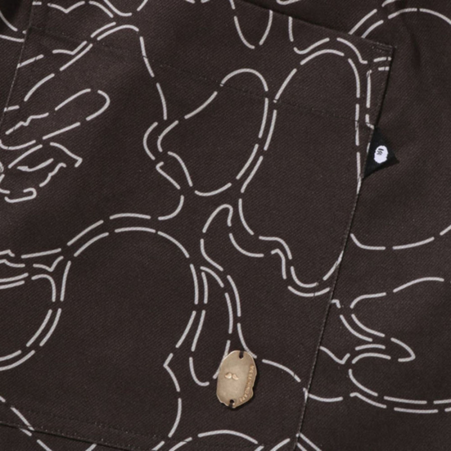 베이프 카모 스포티 반바지 2컬러 7L30153305