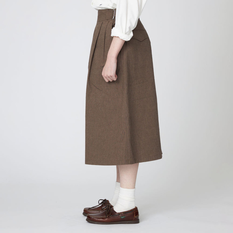 나나미카 여성 코튼 버프 클로스 구르카 스커트 2컬러 S25SE061