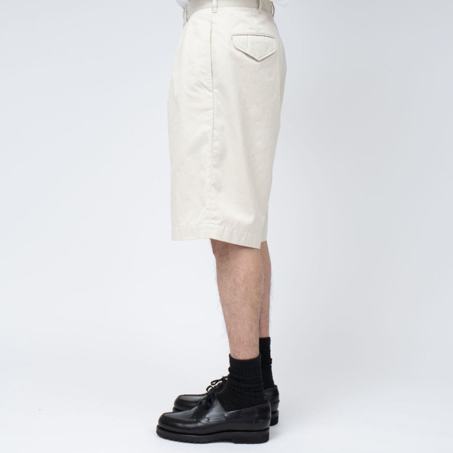 나나미카 더블 플릿 치노 반바지 3컬러 S25SD108