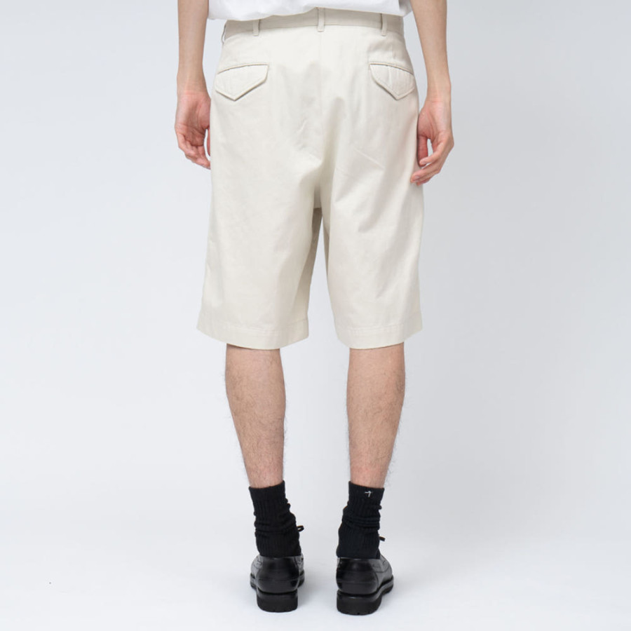 나나미카 더블 플릿 치노 반바지 3컬러 S25SD108