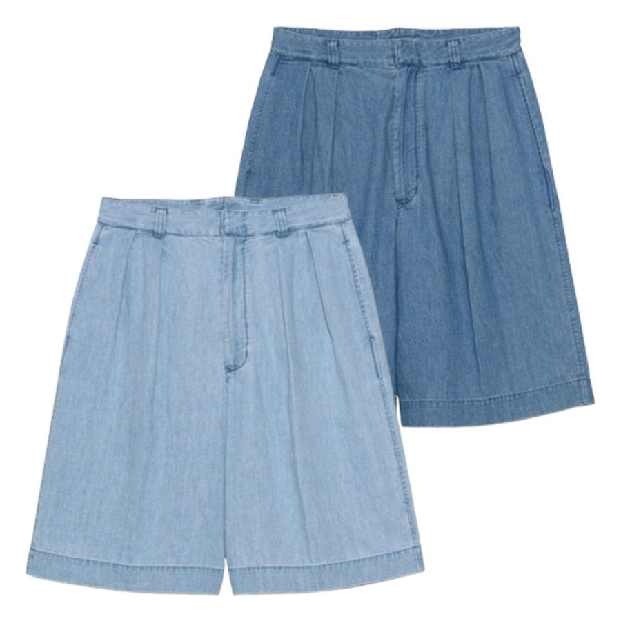 나나미카 여성 라이트 데님 반바지 2컬러 S25SD110