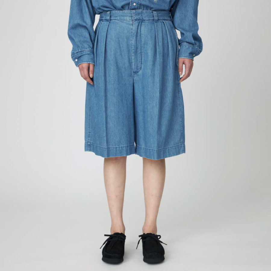 나나미카 여성 라이트 데님 반바지 2컬러 S25SD110